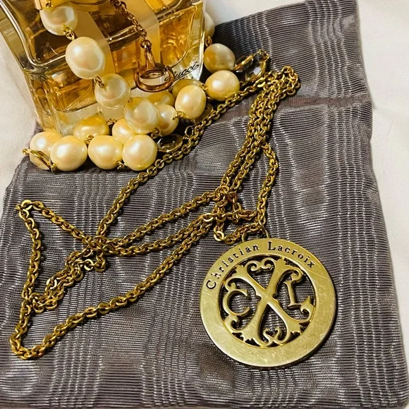 Christian Lacroix Pendant. Extremely rare